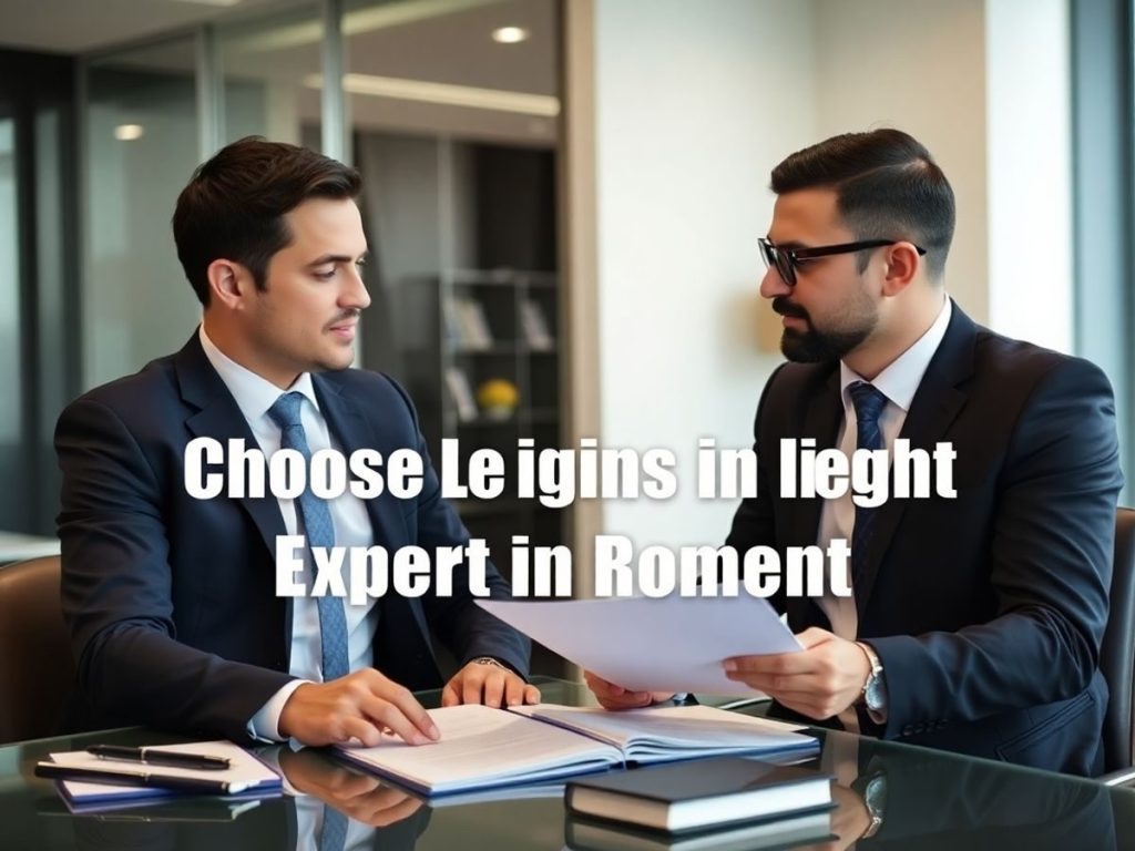 Avocat discutând cu clientul într-un birou modern.