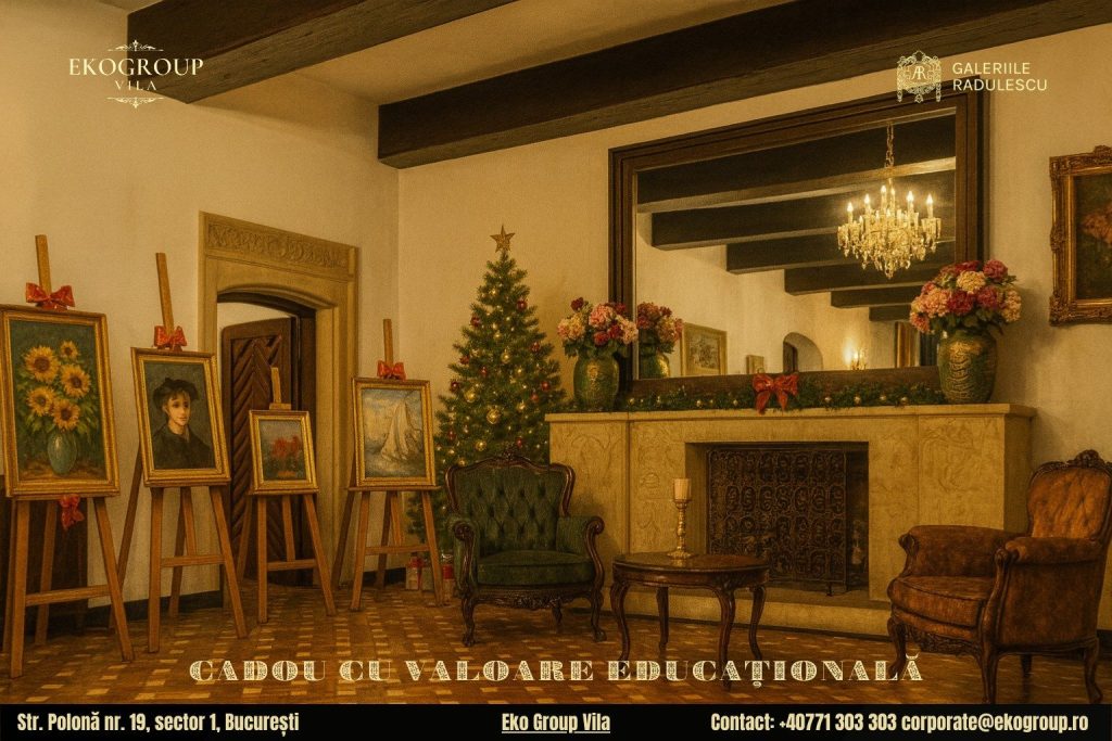 Cadouri de Crăciun copii: O vizită nostalgică la expoziția Crăciunul anilor ’30 de la Eko Group Vila, o experiență educativă și inspirațională